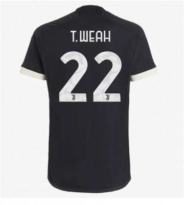 Juventus Timothy Weah #22 Kolmaspaita 2023-24 Lyhyet Hihat